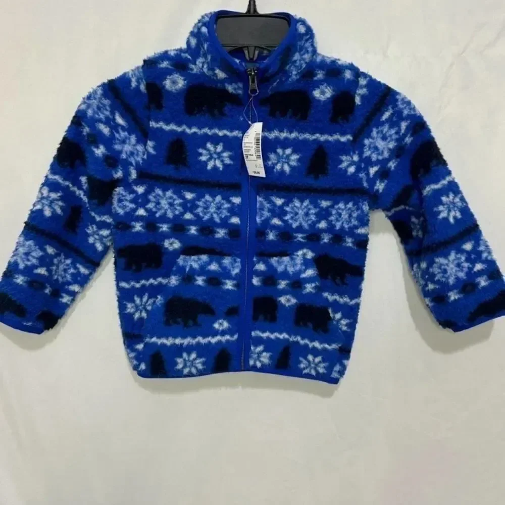Toddler Zip up Sherpa Size 3T